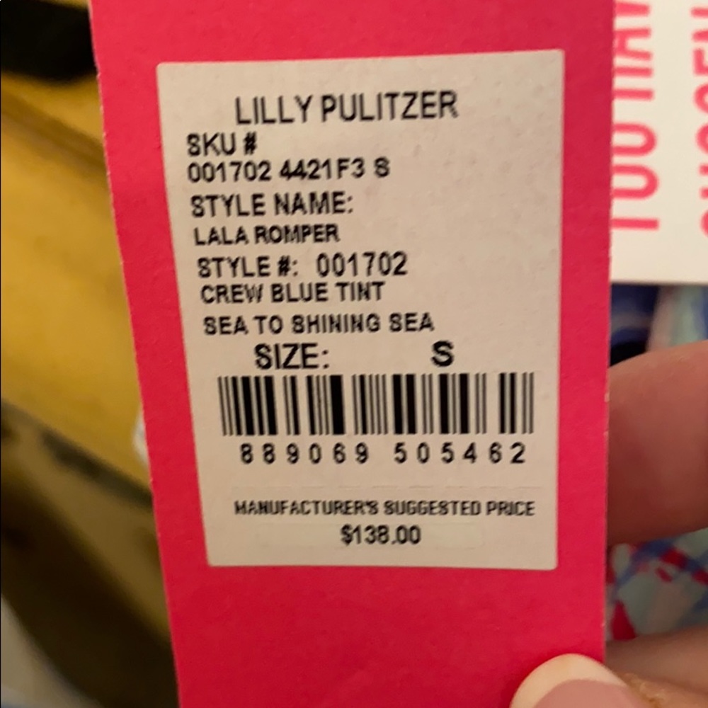 Lilly Pulitzer Small Romper - Picture 7 of 7